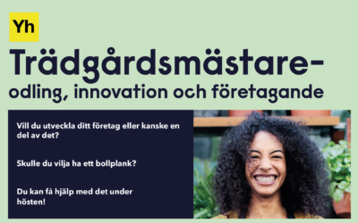 Vill du bolla idéer med en student som siktar på att bli trädgårdsmästare och egen företagare?