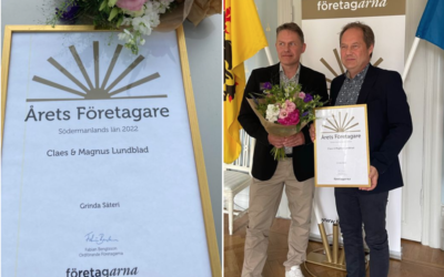 Grinda Säteri – Årets Företagare i Södermanlands län