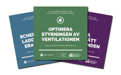 Energispartips för företag varje torsdag i 10 veckor