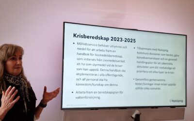 Kvartalsmöte med teamet och besök av regionen och kommunen