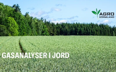 Steg 2 Gasanalyser i jord startar till hösten