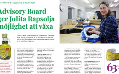 Julita Rapsolja, företag som tar del av Advisory Board