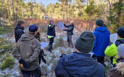 Skogsexkursion – hyggesfritt och vatten i skog