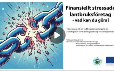 Webbinarium – Finansiellt stressade lantbruksföretag