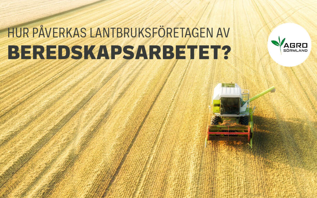 Lantbrukets beredskap – är den god?