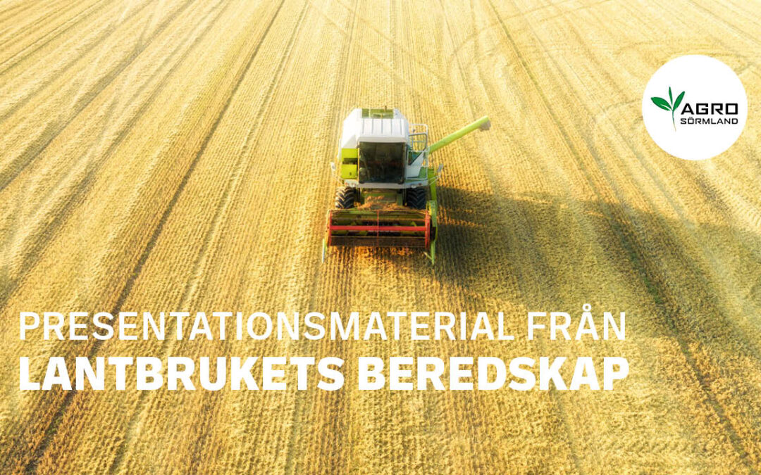 Presentationsmaterial från Beredskapsseminarium