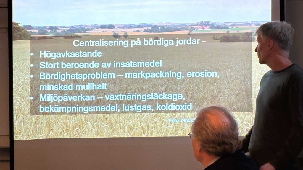 Räkna med mer vall