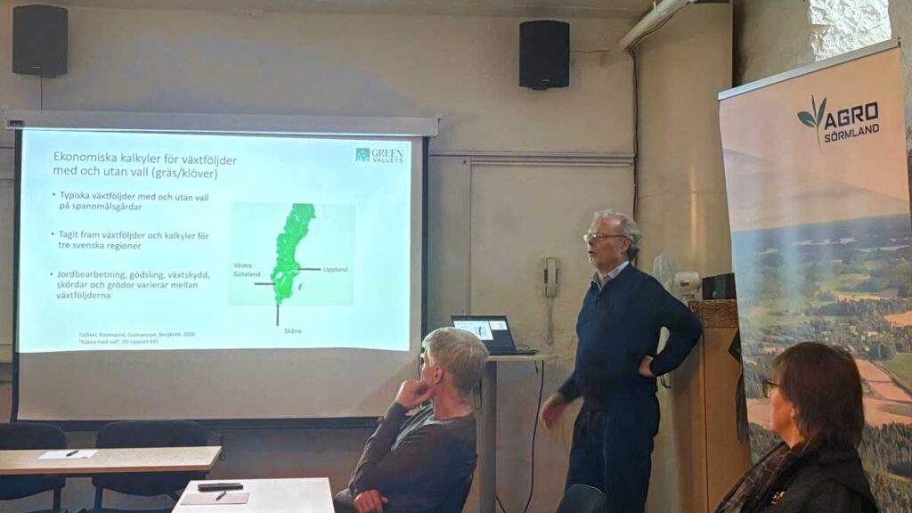 Räkna med mer vall