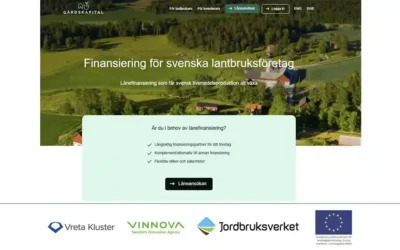 Nytt verktyg för finansiering av lantbruk