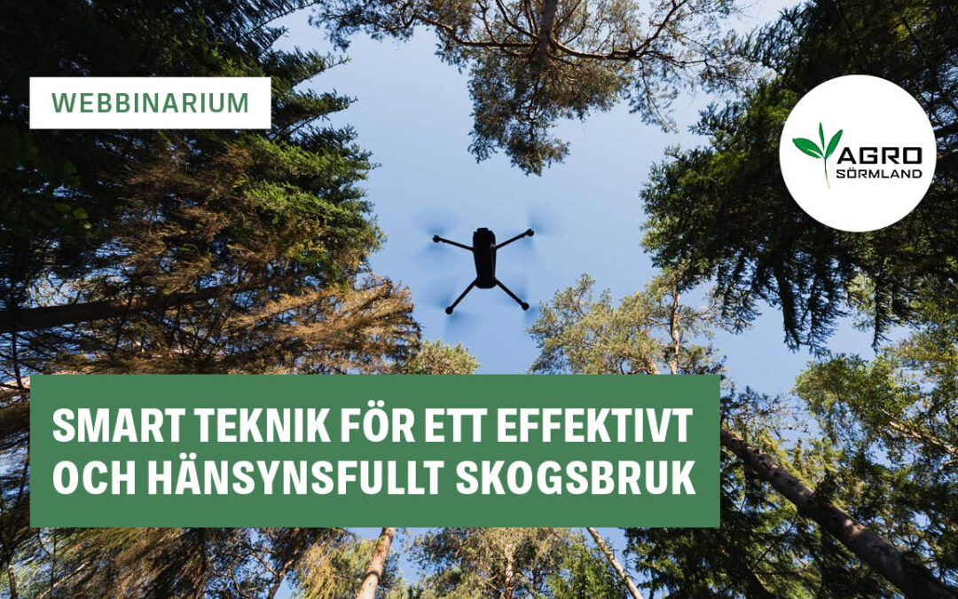 Smart teknik för effektivt och hänsynsfullt skogsbruk – webbinarium