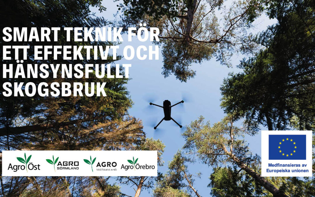 Se webbinarium om smart teknik för effektivt skogsbruk