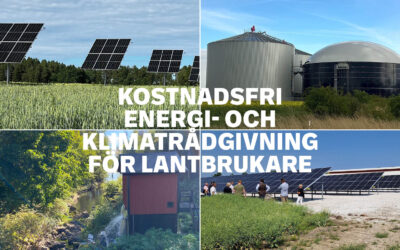 Kostnadsfri energi- och klimatrådgivning för lantbrukare