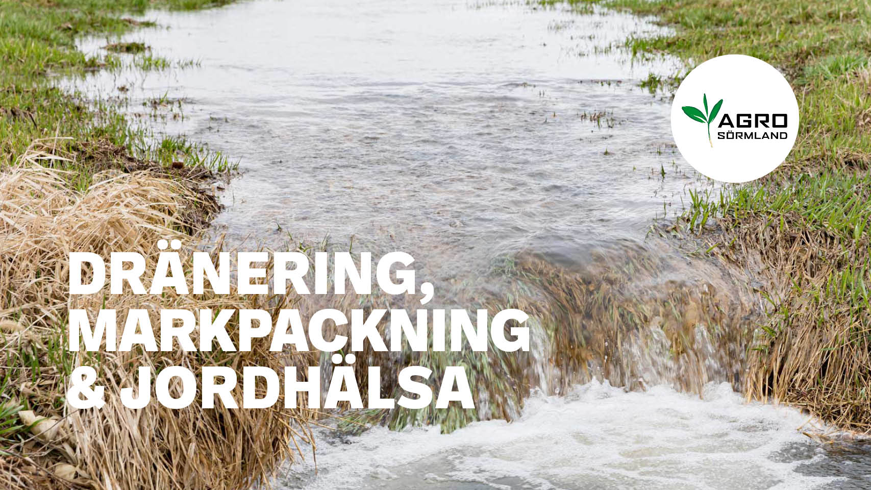 dränering, markpackning, jordhälsa