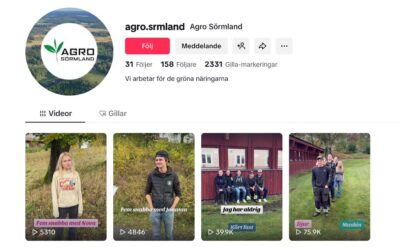 Agro Sörmland finns på TikTok nu!