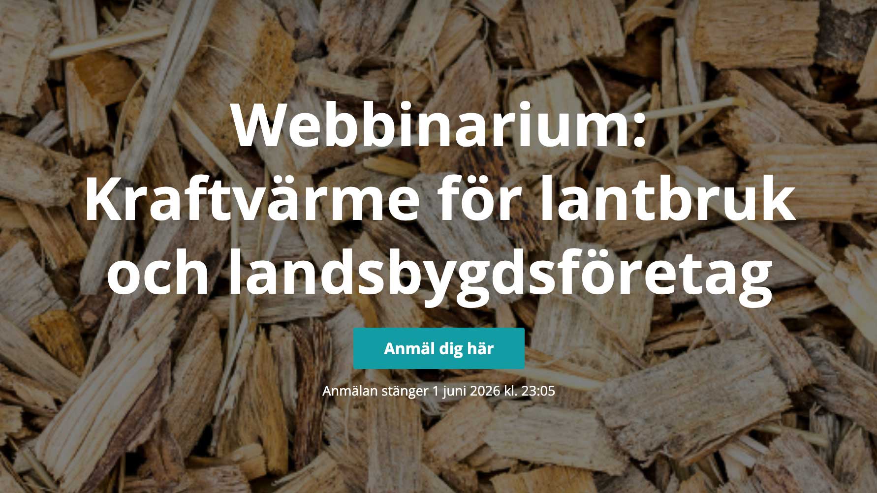 Kraftvärme för lantbruk och landsbygdsföretag