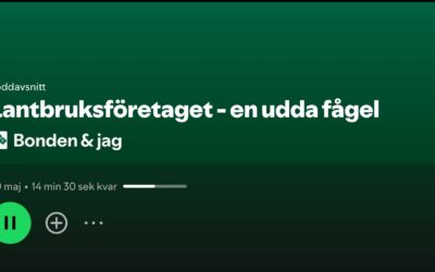 Agro Sörmlands Johan Varenius medverkar i Podden Bonden & jag