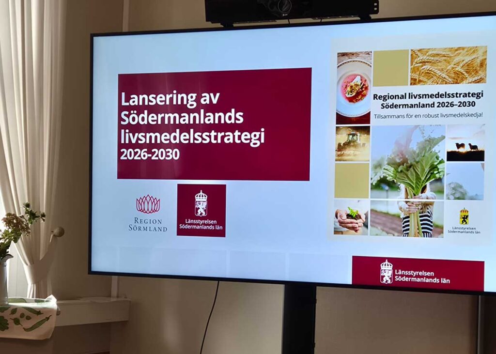 Lansering av reviderad Livsmedelsstrategi och handlingsplan