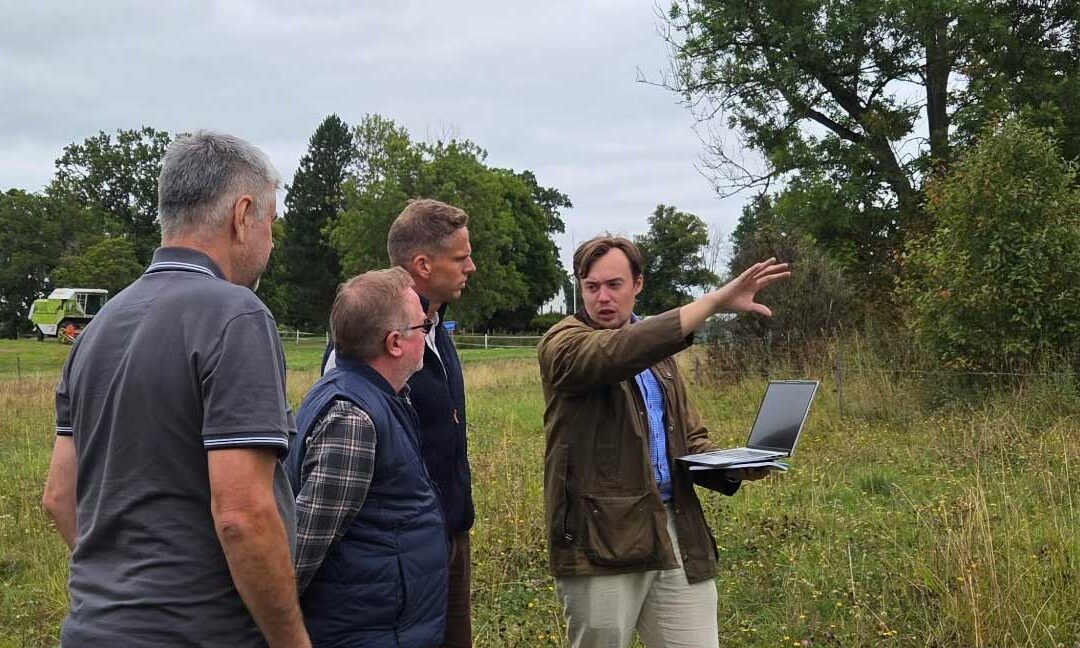 På plats för nästa steg i biogasprojektet