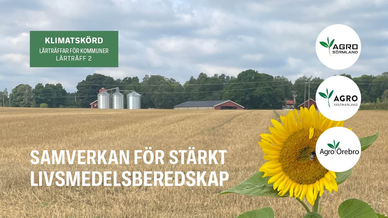 Lärträff 2: Samverkan för stärkt livsmedelsberedskap