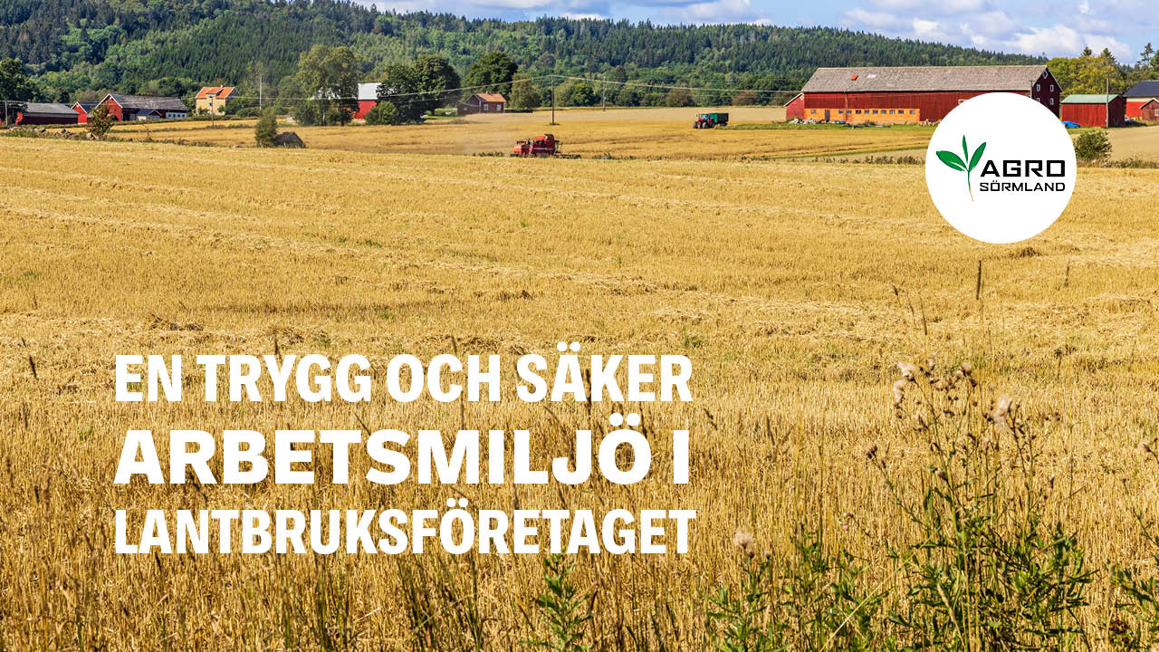 En trygg och säker arbetsmiljö i lantbruksföretaget